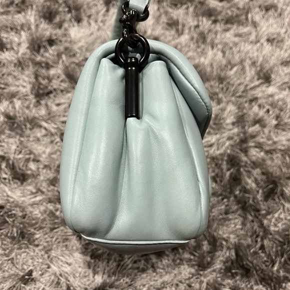 Coach Pillow Tabby in Aqua - Picture 6 of 11